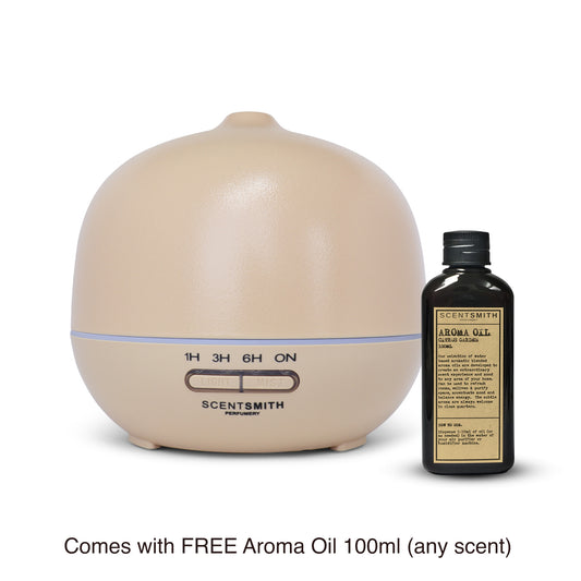 All-new Ceramic Humidifier with FREE Aroma Oil 100ml