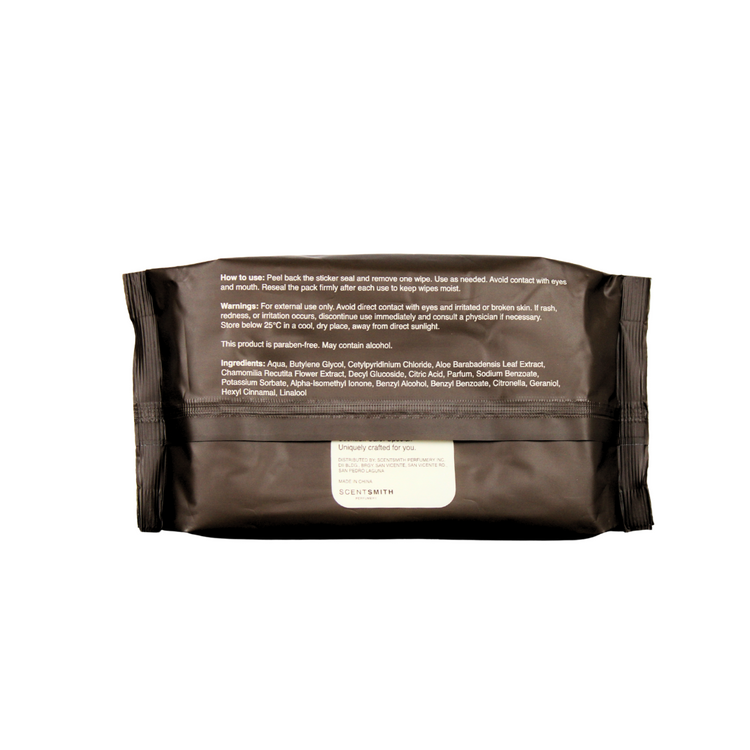 Scentsmith Perfumery Scented Cleansing Wipes 6Packs
