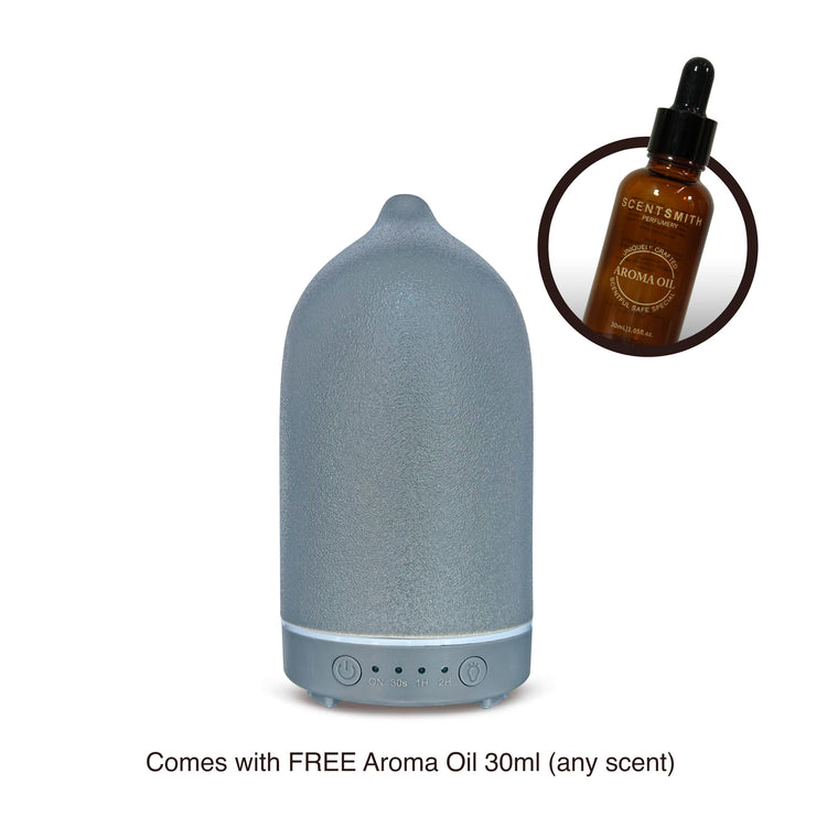 Small Ceramic Humidifier with FREE Aroma Oil 30ml